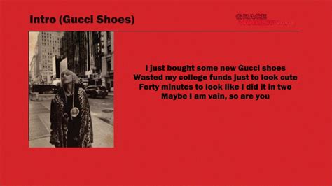 intro gucci shoes letters vol 1|Intro (Gucci Shoes) .